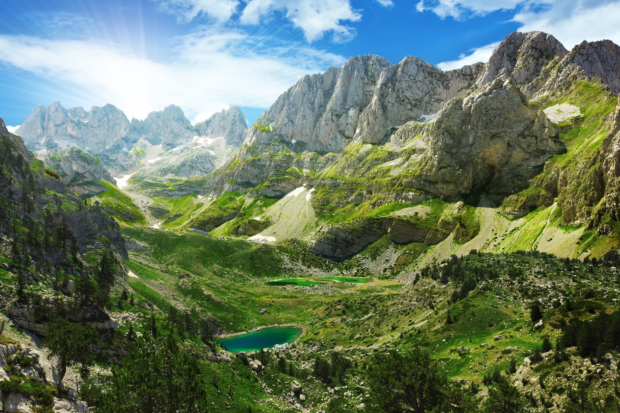 Best Places To Visit In Europe In Spring (Pictured - Theth National Park, Albania)