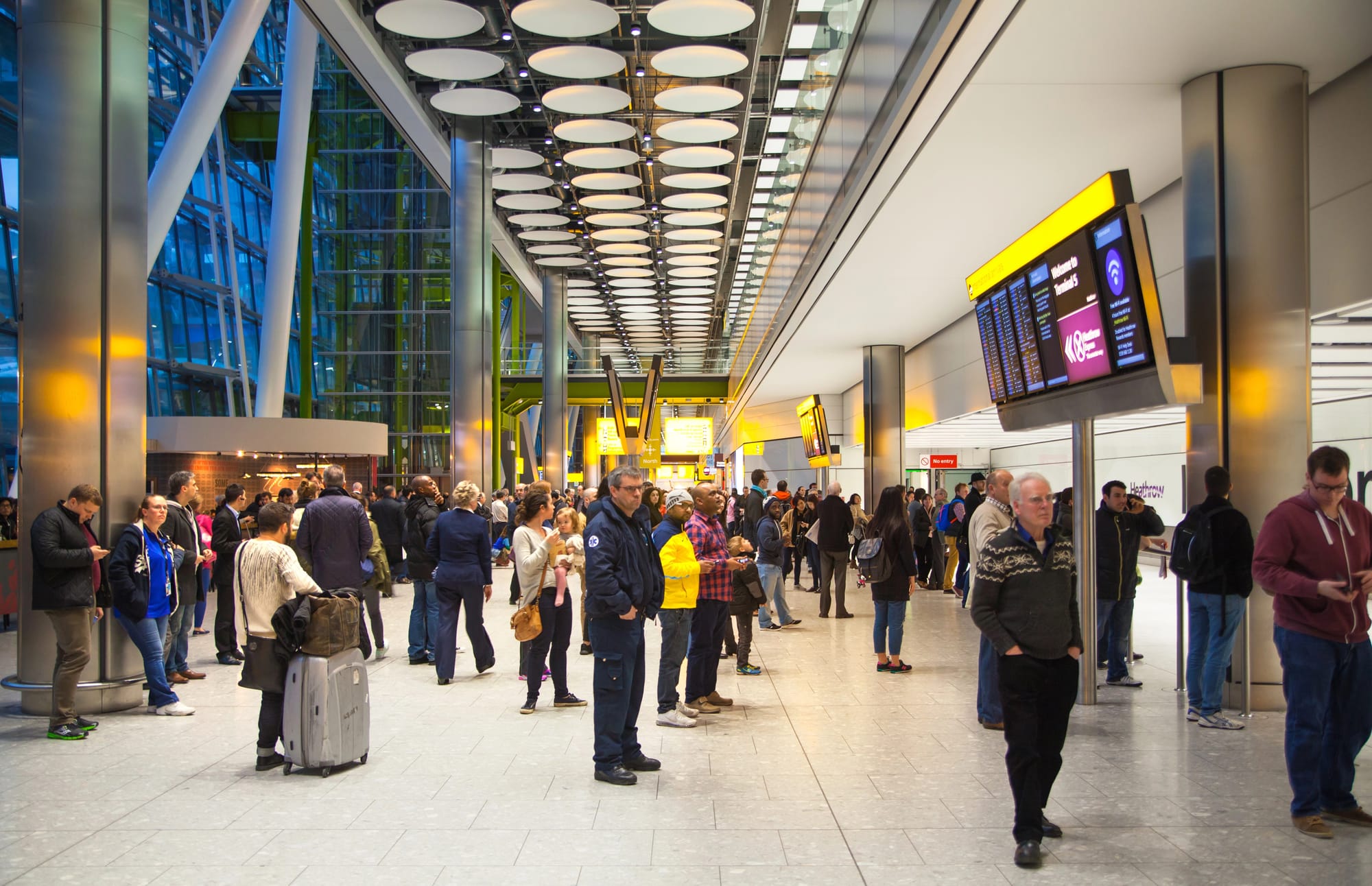 History Of Commercial Air Travel - Modern Air Travel At London Heathrow