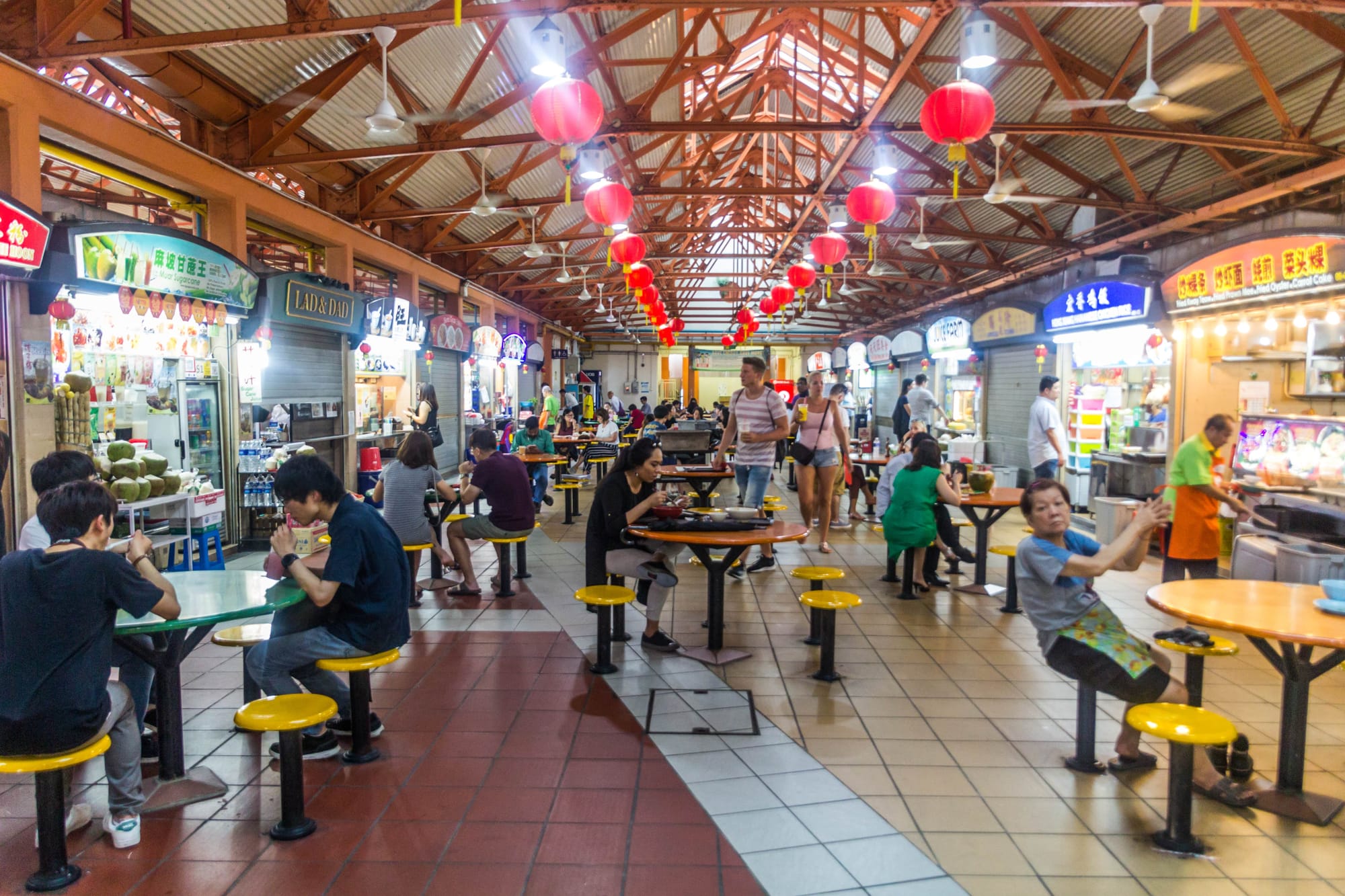 Maxwell Food Court, Chinatown Hawker Centre