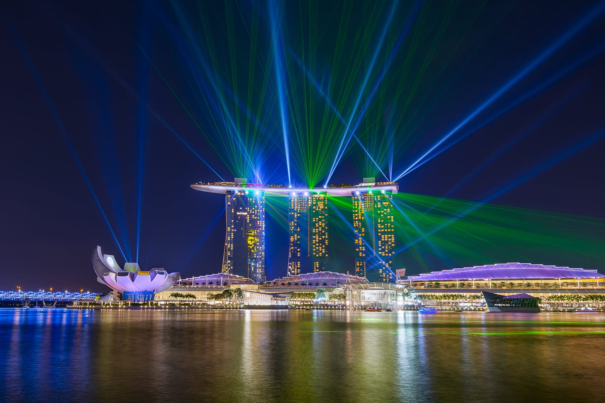 Marina Bay Sands Light Show