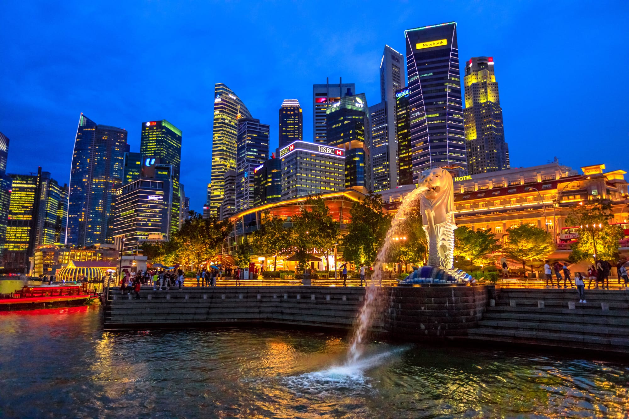 Merlion Statue